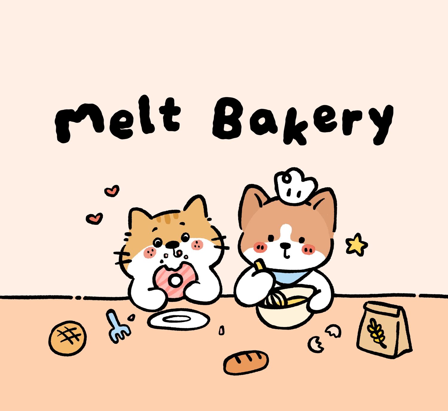 Melt Bakery 烘焙小动物